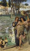 Alma-Tadema, Sir Lawrence, On the Road to the Temple of Ceres (mk23)